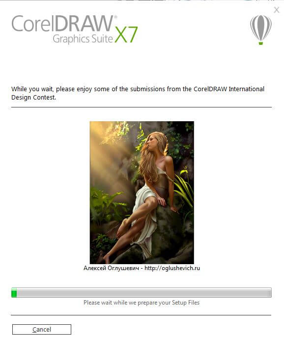 Install CorelDraw 10