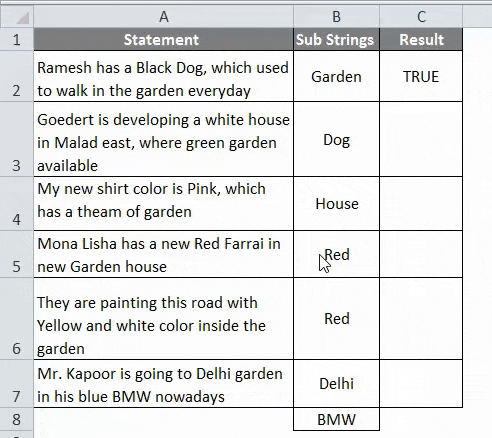 excel ISNUMBER Formula 1