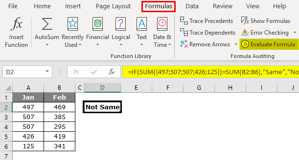 Evaluate Formula Feature 2