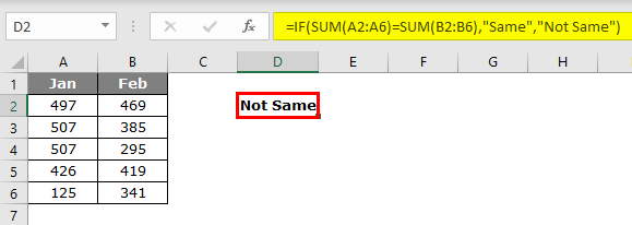 Evaluate Formula in excel example 2.2