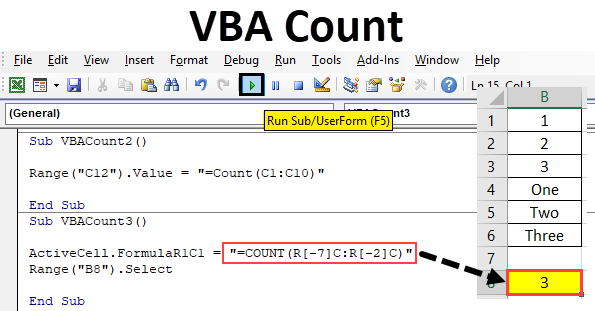 Excel VBA Count