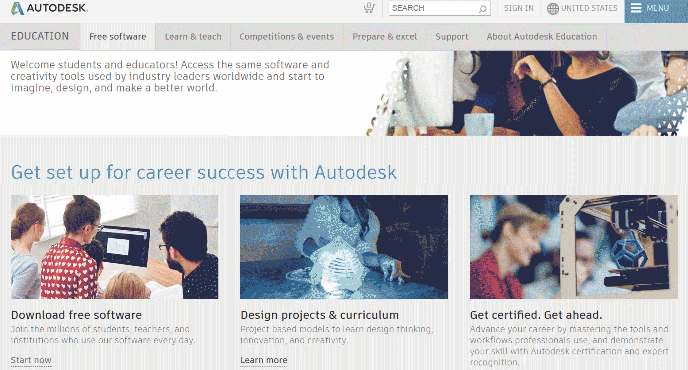 Get set up for career success with Autodesk