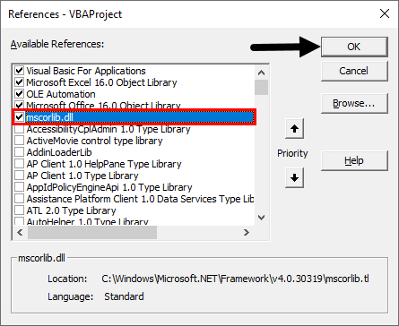 VBA ArrayList Example 1-3