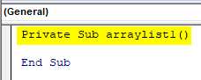 VBA ArrayList Example 1-4