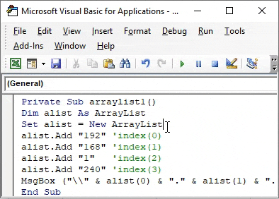 Result of Example 1-9