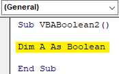 VBA Boolean Example 2.2