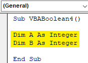 VBA Boolean Example 4.2
