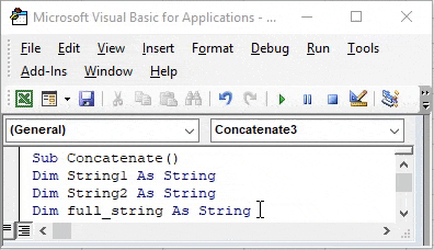 VBA concatenate 7