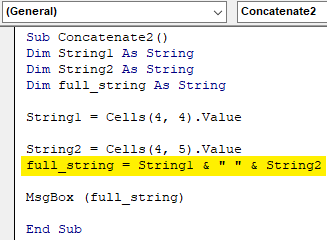 VBA Excel Example 2.4