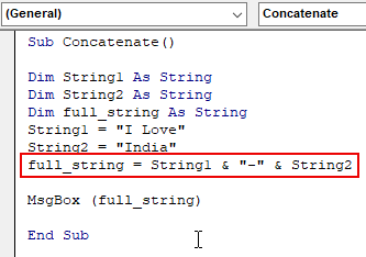 VBA CCN Example 1.7