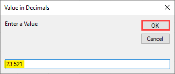 VBA Example 2 (input 1)