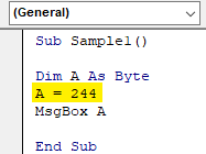 VBA Example 2.7