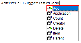 VBA Hyperlink 2