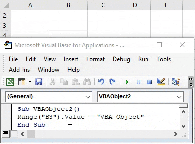 VBA Object 1