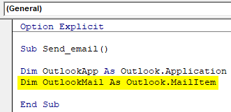 VBA Outlook Example 1-6