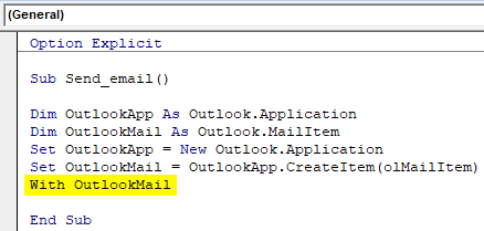 VBA Outlook Example 1-9