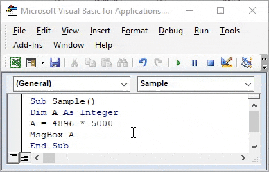 VBA Overflow Error 1