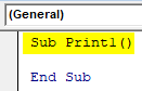 VBA Print Example 1-6