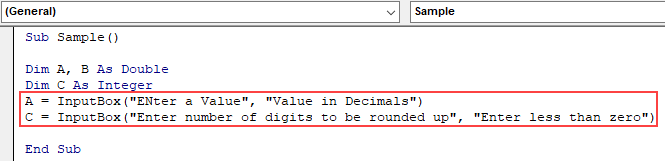 VBA RoundUp Example 1.3