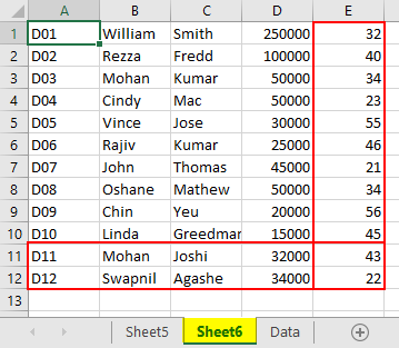 Result of Example 3-9