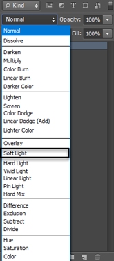 transparent in blending tool