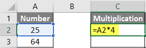 calculations in excel example 1.3
