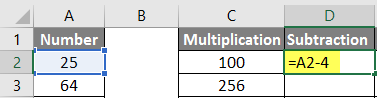 calculations in excel example 1.6