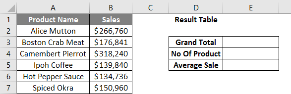 calculations in excel example 2.2