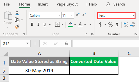 excel Value - Example 2-1