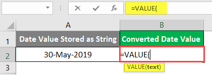 excel Value - Example 2-2