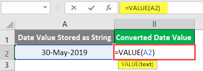 excel Value - Example 2-3