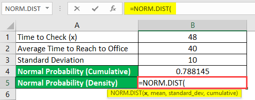 norm dist example 2-1 