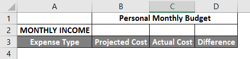 spreadsheet in excel example 3.3
