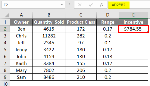 vlookup array table 9