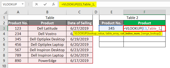 vlookup 4