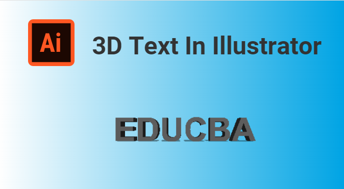 3D text In Illustrator