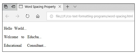 CSS Text Formatting6