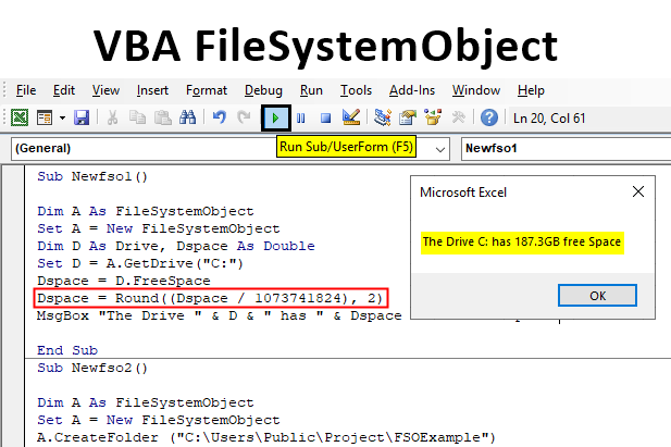 Excel VBA FileSystemObject