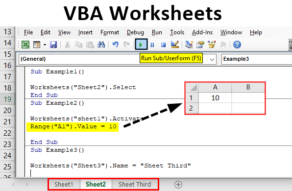 Excel VBA WorkSheets