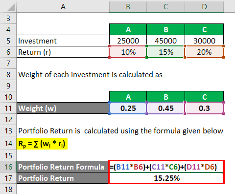 Expected Value Formula Example 2-3