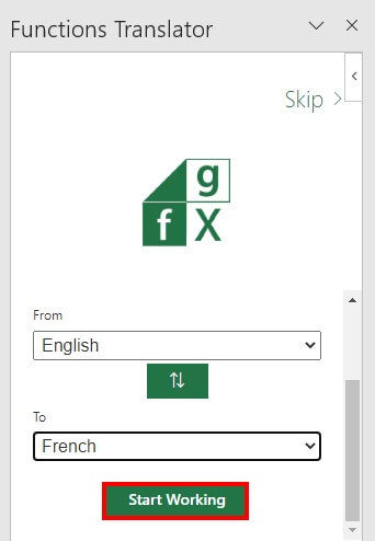 How to install Functions Translator step 8