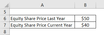Percentage Decrease Formula Example 1-1