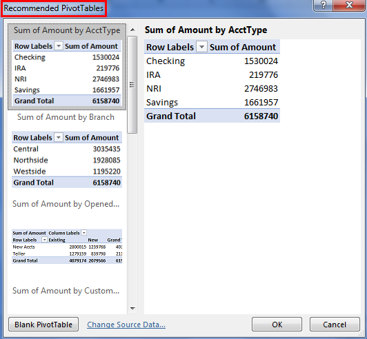 Pivot Table Examples 1.3
