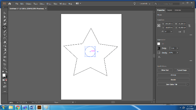 Step 2.1 blender Illustator