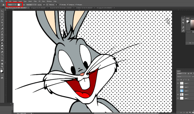 PAint bucket Example 1.4