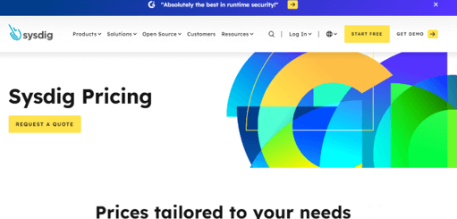 Wireshark alternatives - Sysdig