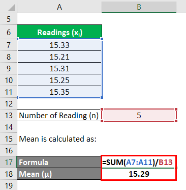 Uncertainty Formula Example 1-2