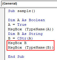 VBA CSTR Example 1-8