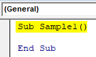 VBA CSTR Example 2-1