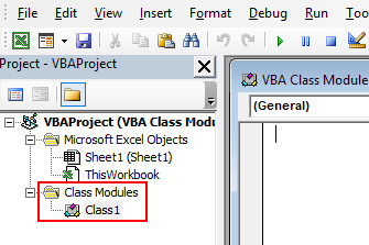 VBA Class Module Example 1-3